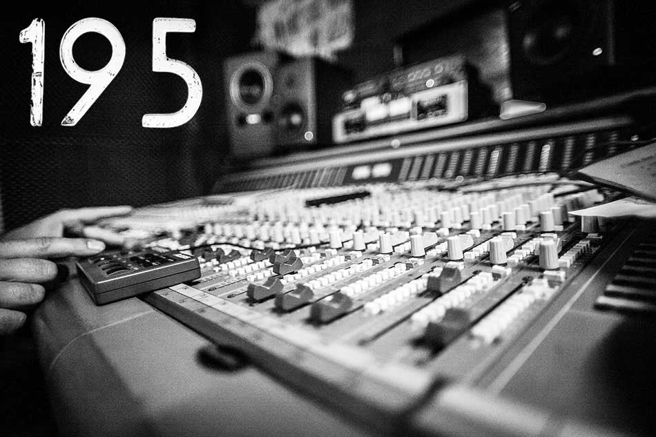 Studio 195 mixing console